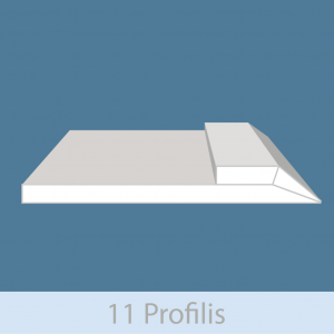 11_profilis_domeritus_gipso ruošiniai; gipso montavimas; lenktas gipsas; LED sviestuvai
